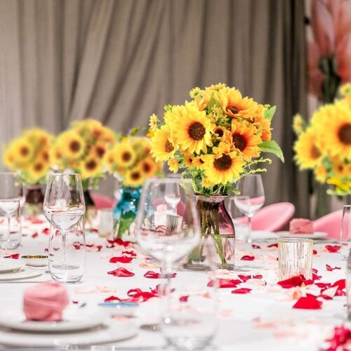 Cheap wedding flower arrangements