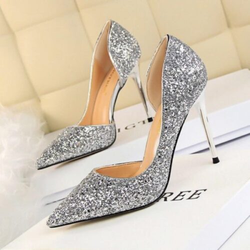 Glitter High Heels Shoes