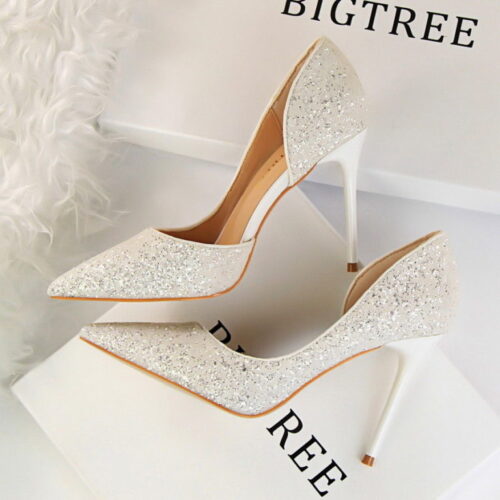 Glitter High Heels Shoes