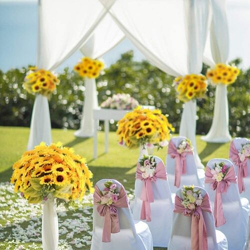 Cheap wedding flower arrangements