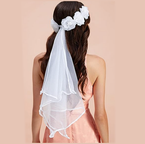 Bride veil hen do One of the most beautiful and...
