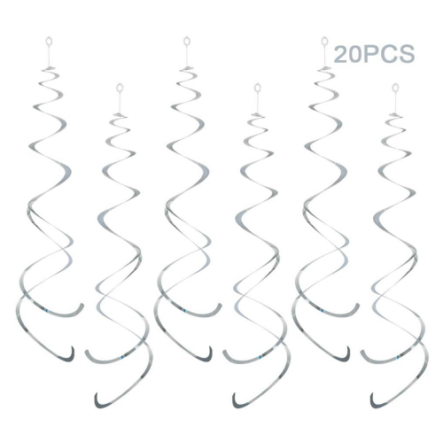 Hanging swirl party decorations New design accessory that makes a truly breathtaking effect