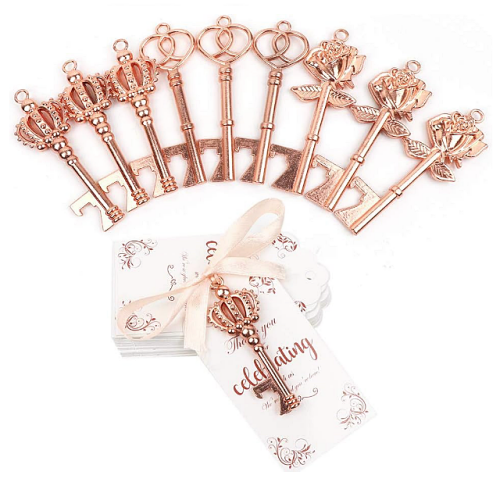 Skeleton key bottle opener wedding favors A breathtaking set of...