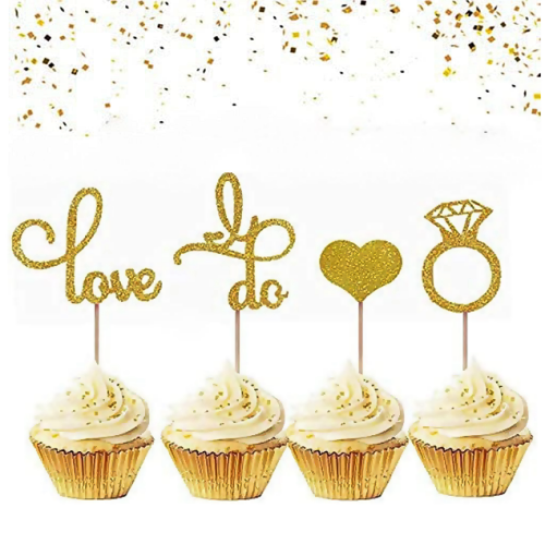 Cupcake wedding decoration toppers An affordable and wonderful package of...