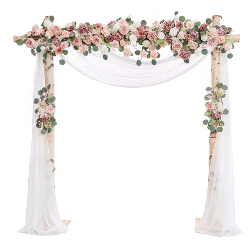 Flower backdrop for wedding reception Set of 3 Stunning flower arrangements for a romantic and breathtaking design