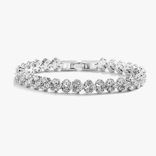 Bride bracelet bling Crystal bracelet for brides that spreads Hollywood star dust