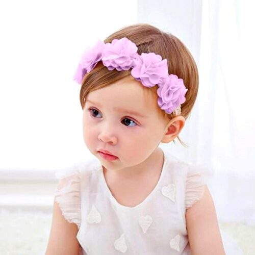 Flower headband for babies