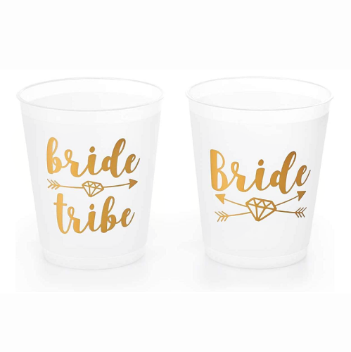 Bride tribe plastic cups Perfect accessory that your guests will...