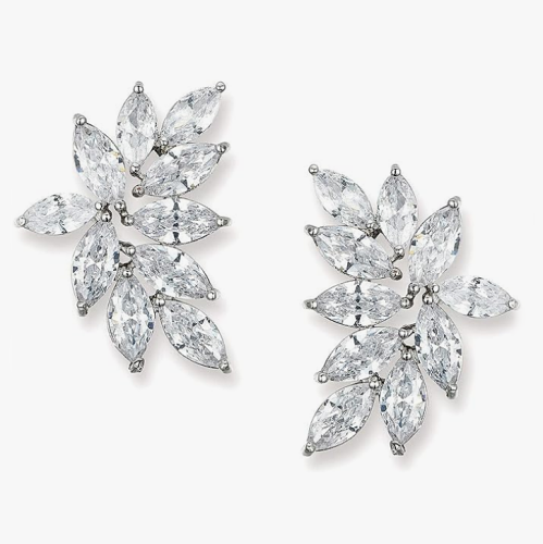 Bridal crystal earrings A sparkling and spectacular piece of jewelry...