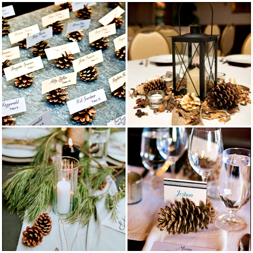 5 pcs pine cone flower decoration,wedding table,florist gold/white 8cm/3.1 inch 