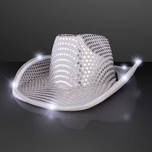 LED cowboy hat for women