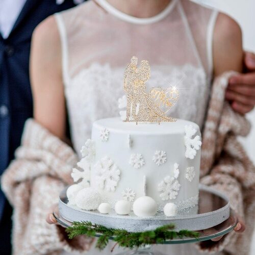 Mr and Mrs Cake Decoration