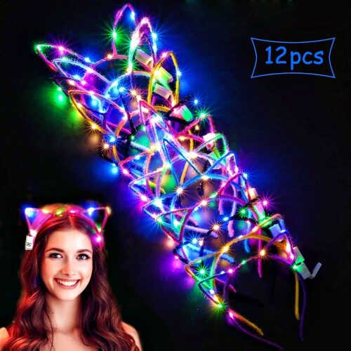 Cat / unicorn / rabbit LED ears