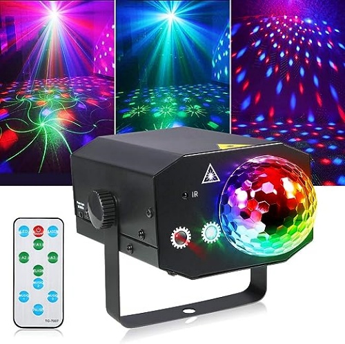 Projector for wedding DJ Color your dance floor in amazing colors and fascinating shapes