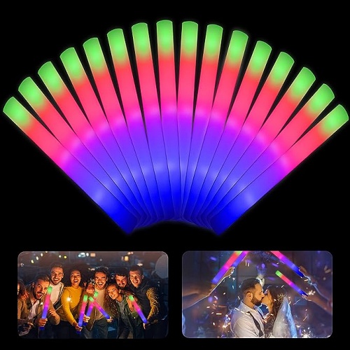 Light up foam sticks for wedding An affordable package of...