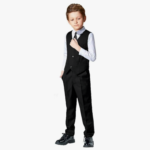 Boys formal suit Selection of high-quality children’s suits in a particularly flattering cut with all the parts you need for a perfect look. Sizes 2-14