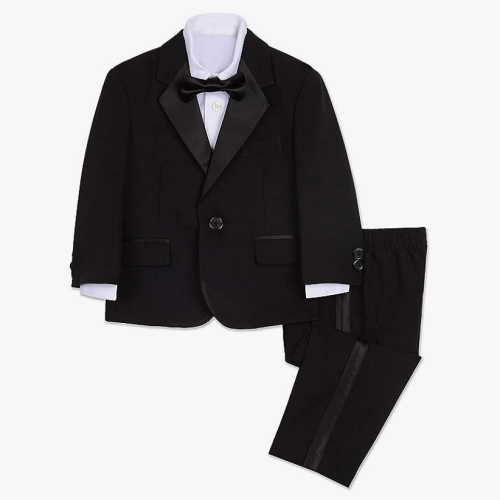 Boys tuxedo jacket in a perfect cut and a sweet...