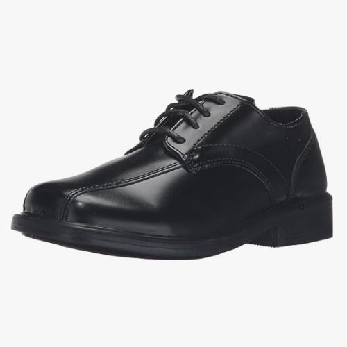 Children’s formal dress shoes for weddings made of stunning synthetic leather in a popular and flattering lace design – Huge selection of sizes for all ages