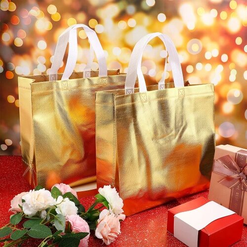 Glossy gift bags bulk