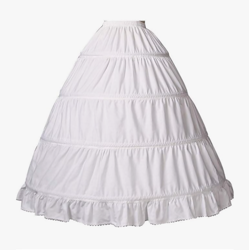 Flower girl hoop petticoat made of cotton An item that...