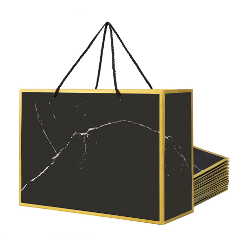 Extra large gift bags bulk in a spectacular marble design that everyone will be happy to receive and feel invested in – Pack of 10