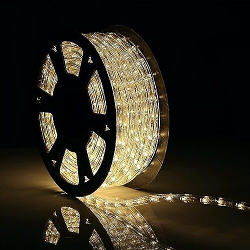 Battery operated led string lights waterproof 40Ft 120 LED 8...