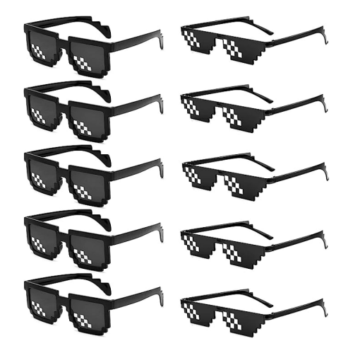Thug life glasses buy online The famous filter now at your event – Package of 10 pairs