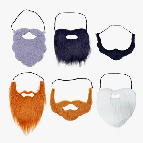 Fake beards for sale Package of 6 fancy Pcs that...
