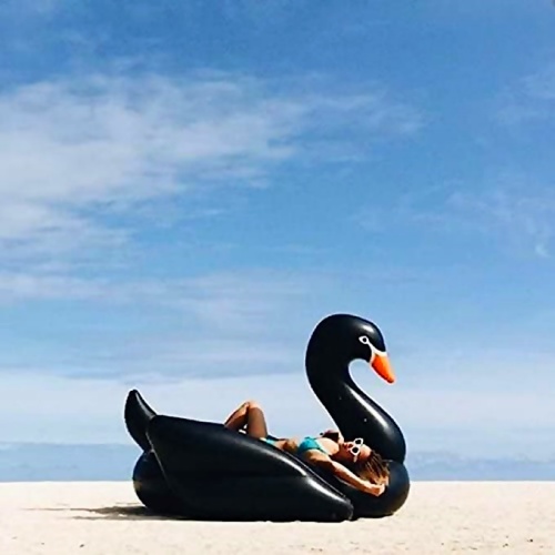 Giant pool float black swan for sale A stunning summer toy! Perfect fun and photogenic style at a great price