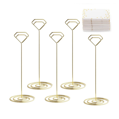 Place cards holders for weddings 12 Pcs of diamond-shaped card...