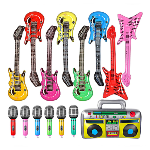 Inflatable rock star toy set cheap price Include Inflatable Rock...