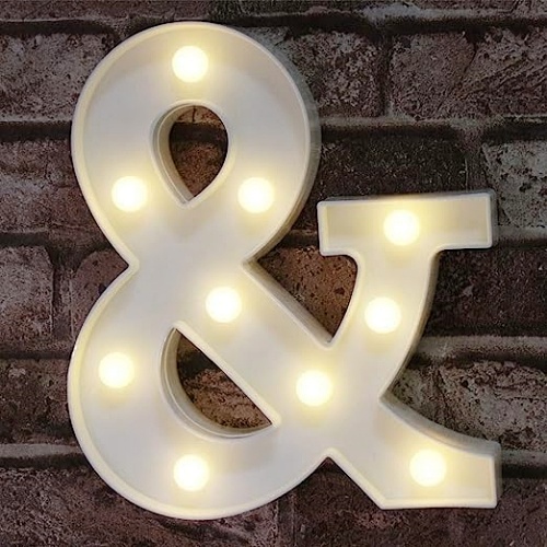 Light up wedding letters for sale The most popular spectacular...