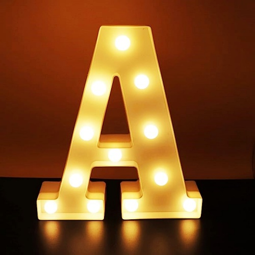 Wedding alphabet letters The hottest decoration accessory in the world of weddings – Display the letters of your names together – All letters are available for purchase