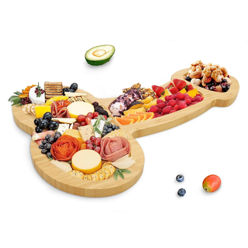 Bachelorette party fruit tray Wooden tray for starters, desserts and...