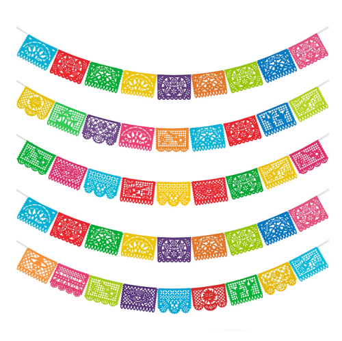 Mexican banners party decorations 5 colorful banners to hang 22...