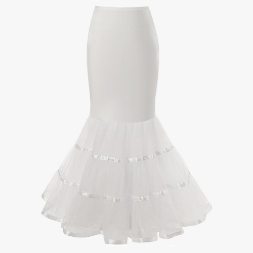 Petticoat for mermaid wedding dress 3-layer petticoat designed for a...