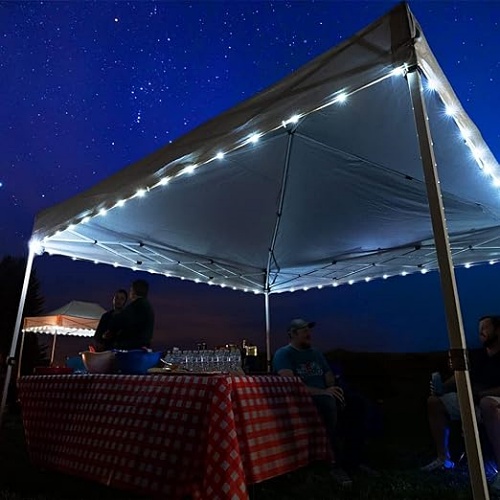 Large canopy tent for wedding LED Canopy Lights, White –...
