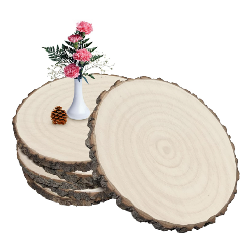 Wood slices for wedding centerpieces A package of 6 stunning...