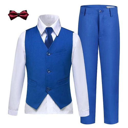 Where to buy toddler tuxedo Package contains dress vest+dress pants+dress shirt+tie+bowtie