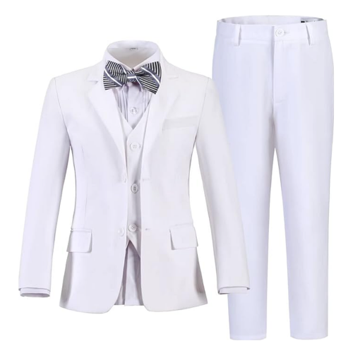 Where to buy ring bearer outfit Slim Fit Toddler Tuxedo...